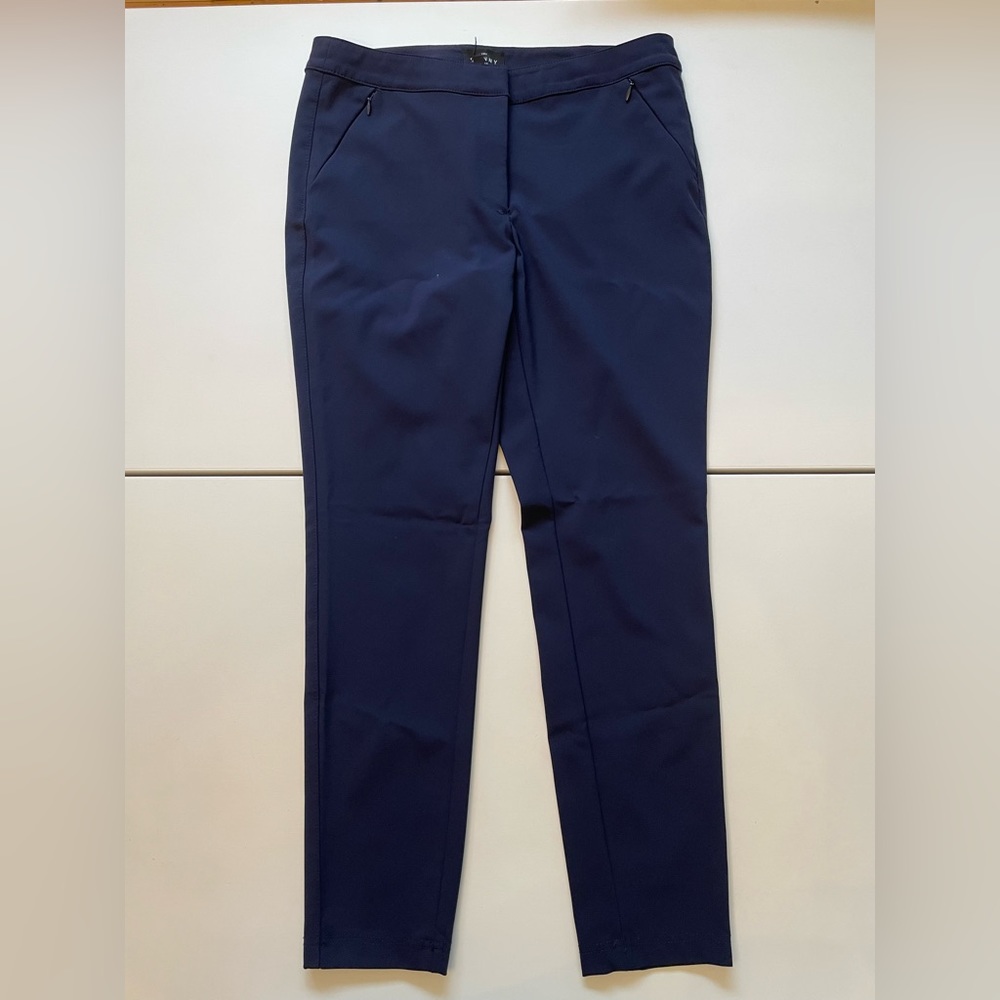 WHBM White House Black Market Women’s Comfort Stretch Skinny Ankle Navy Pants